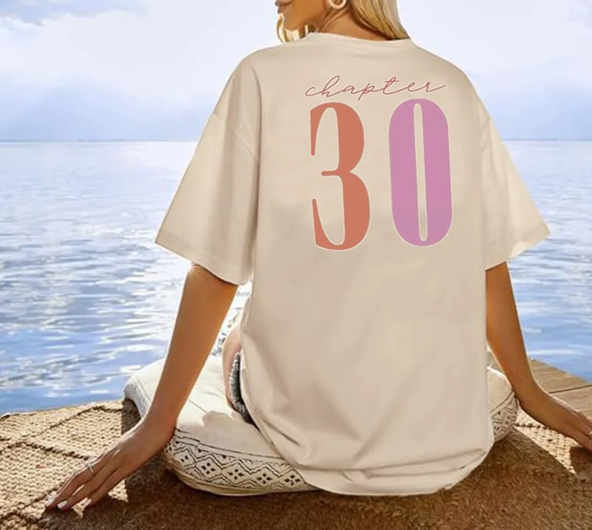 30th Birthday Gifts for Women Vintage 1995 Shirt in My Thirties Era Tee Party Short Sleeve Casual Top