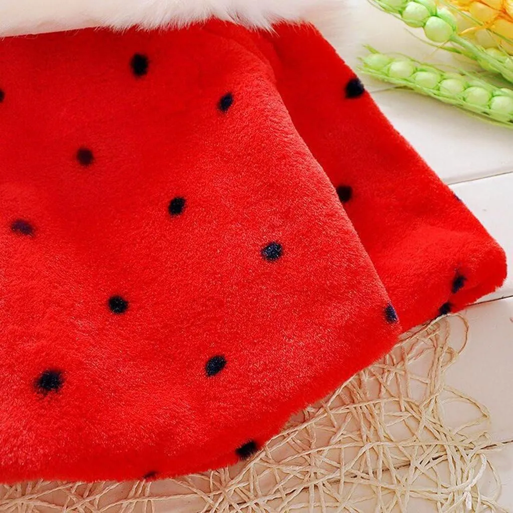 Baby Girl Winter Warm Cape Toddler Coat Cloak Jacket Fur Outerwear Clothes 0-3Y