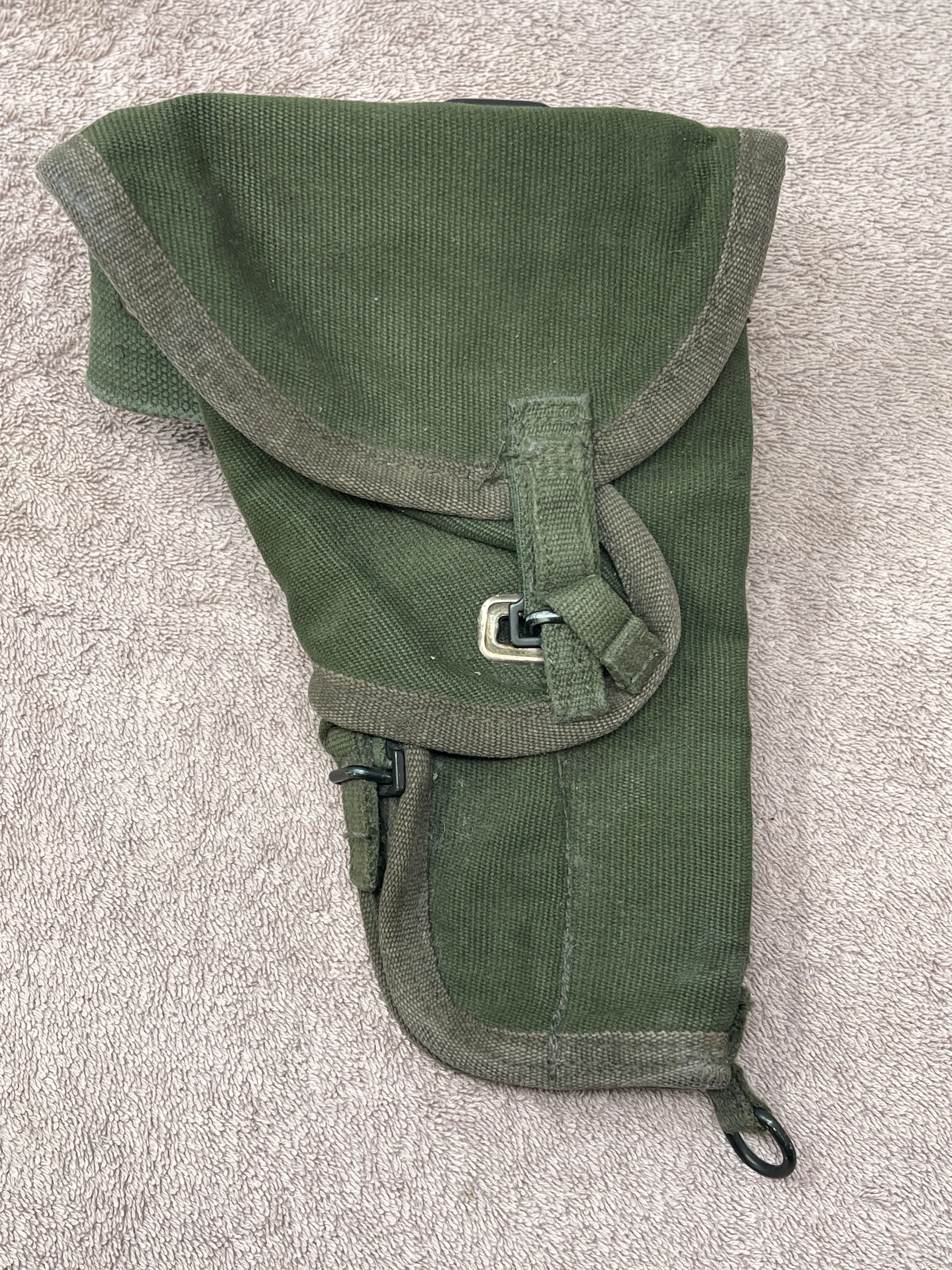 British 1958 Pattern 9mm Pistol Holster & 58 Webbing Belt