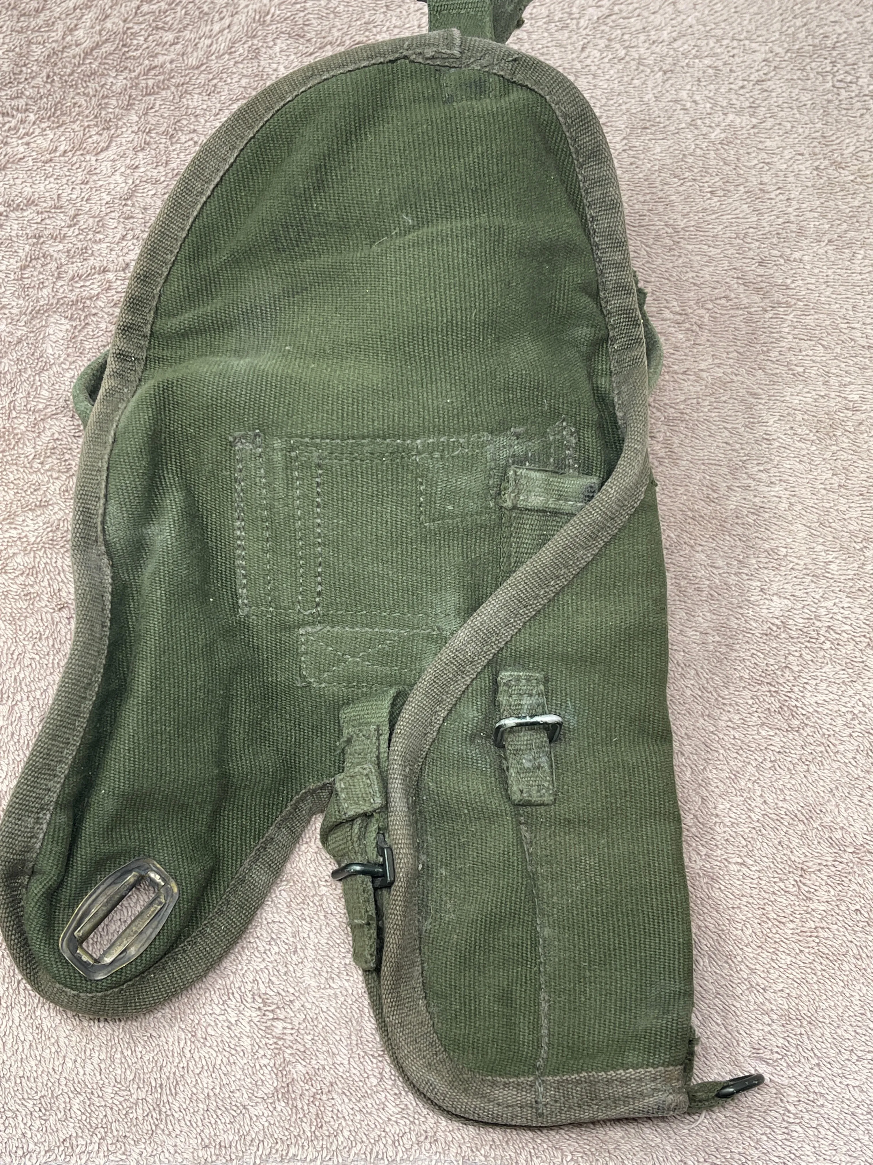 British 1958 Pattern 9mm Pistol Holster & 58 Webbing Belt