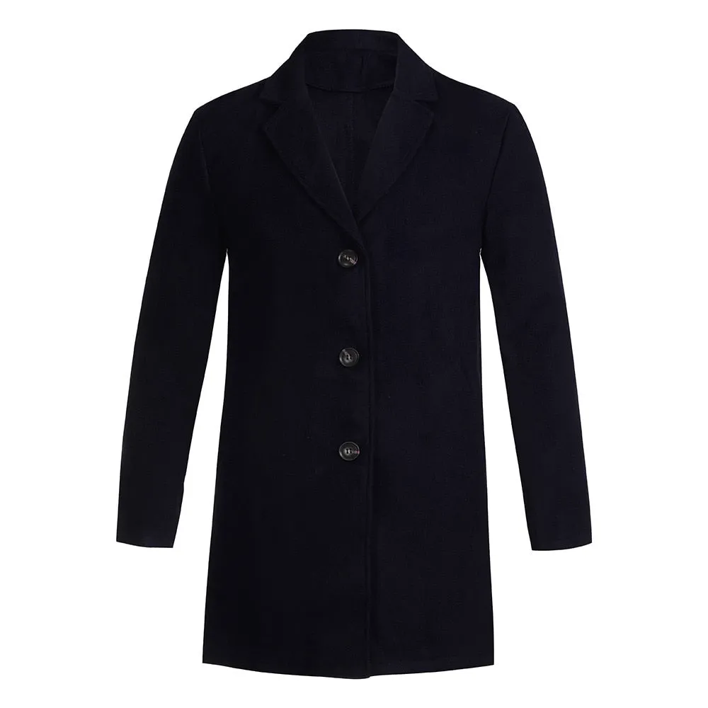 Funki Buys | Jackets | Men's Slim Fit Mid-Length Casual Jacket
