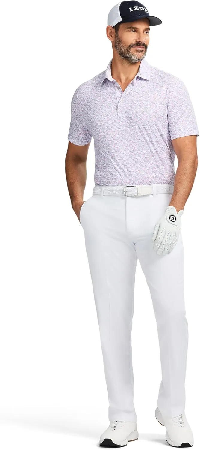IZOD Men's Swingflex Elite Short Sleeve Golf Polo