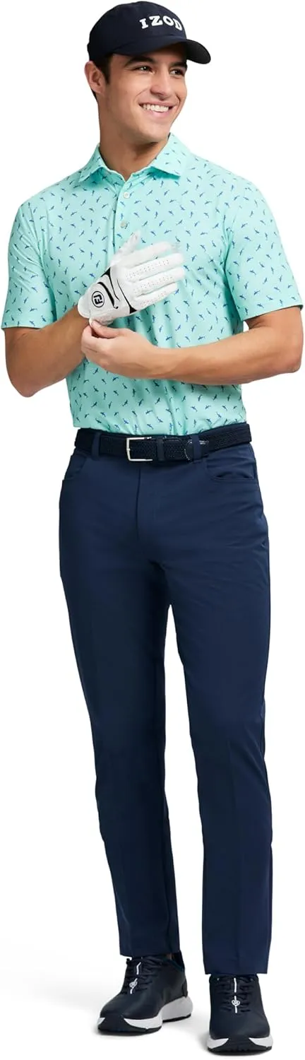 IZOD Men's Swingflex Elite Short Sleeve Golf Polo