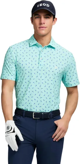 IZOD Men's Swingflex Elite Short Sleeve Golf Polo