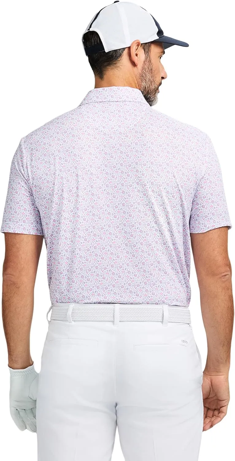 IZOD Men's Swingflex Elite Short Sleeve Golf Polo