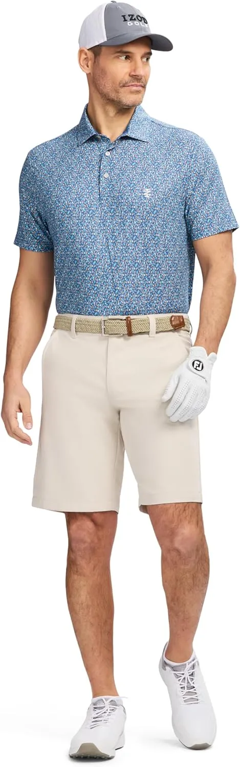 IZOD Men's Swingflex Elite Short Sleeve Golf Polo