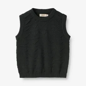 Knit Vest Bobby - navy