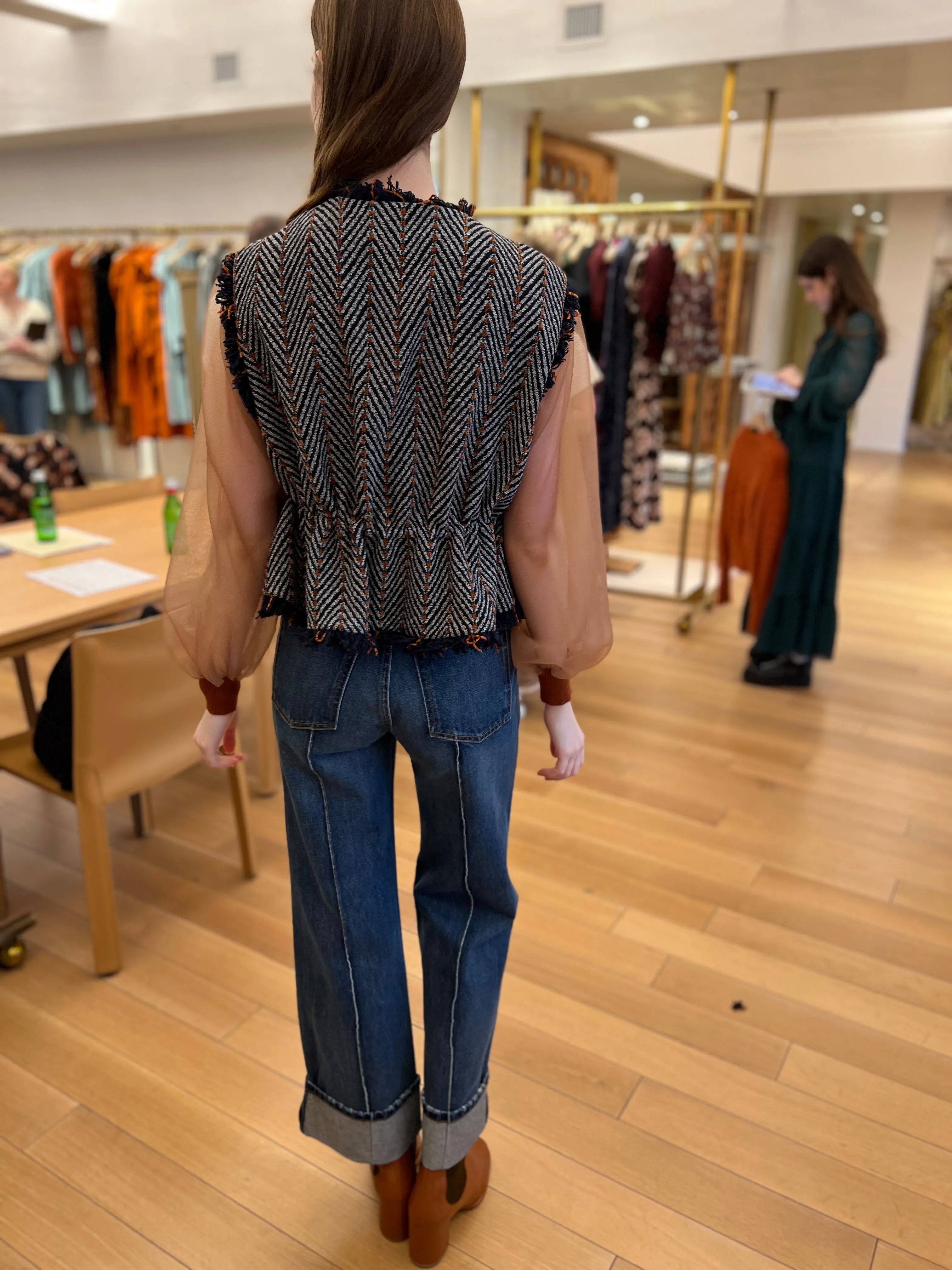 Ulla Johnson - Clyde Vest in Graphite