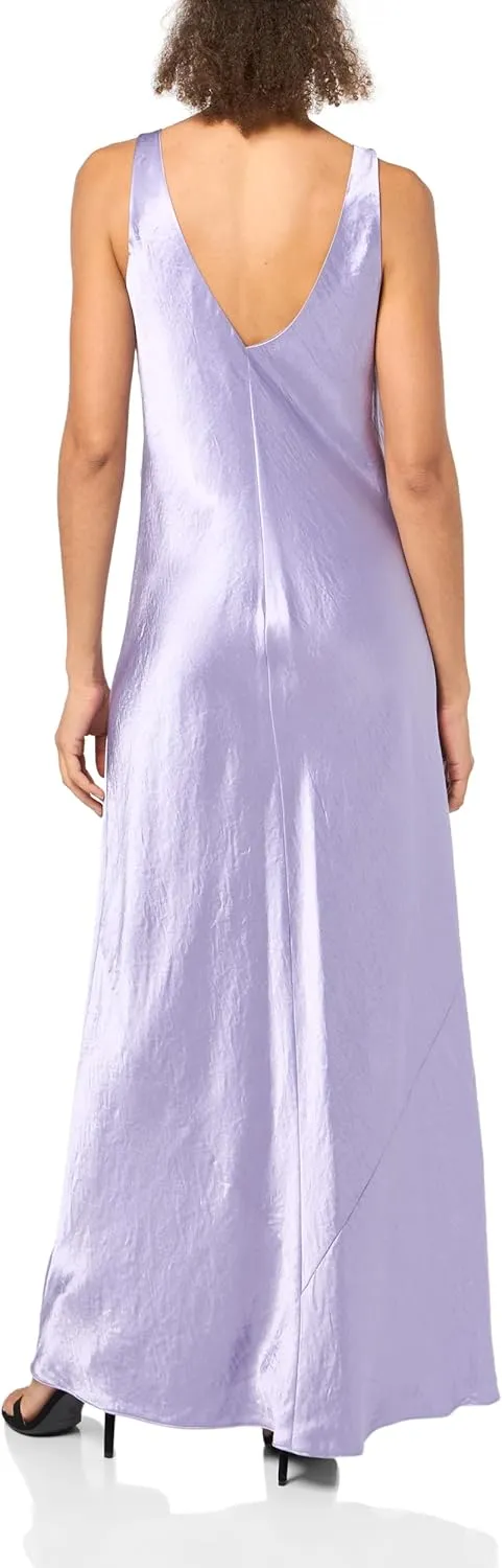 Vince Women's V Neck Maxi Slip Dress