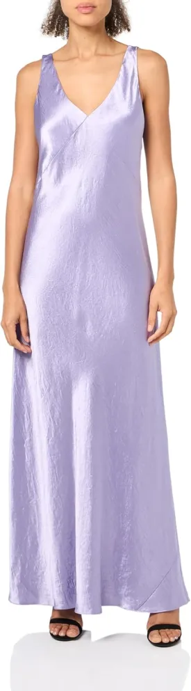 Vince Women's V Neck Maxi Slip Dress