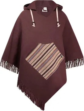 virblatt - Poncho Men | 100% Cotton | Mexican Poncho Men Baja Hoodie |Big Hood| Winter Pancho Warm Hooded Poncho Cape